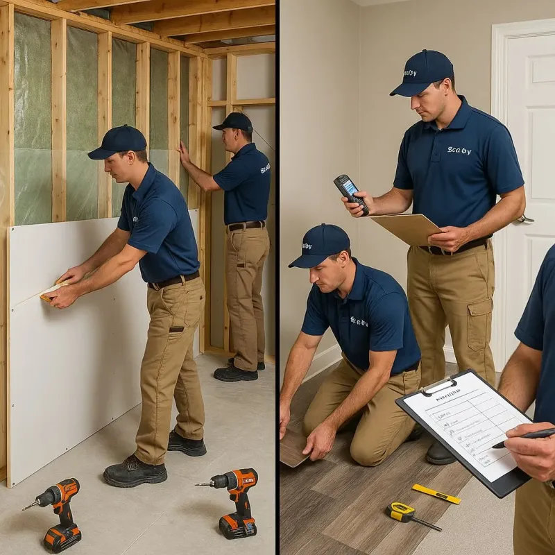 Repairs and Reconstruction process in Arial, SC